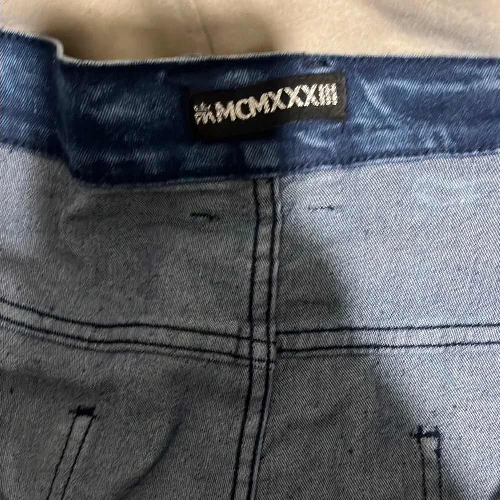 Men's Blue Denim Shorts